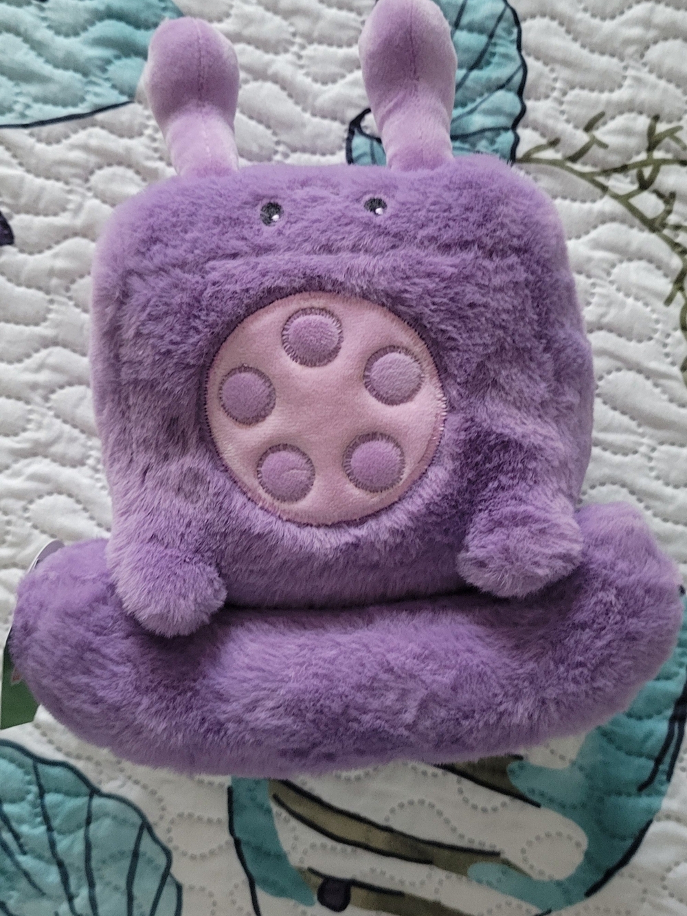 Plush Purple Kids Plush Toy Pillow - Soft Cuddly Companion